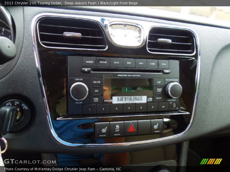 Audio System of 2013 200 Touring Sedan