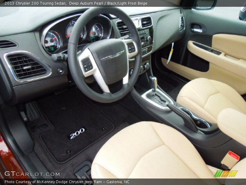 Black/Light Frost Beige Interior - 2013 200 Touring Sedan 