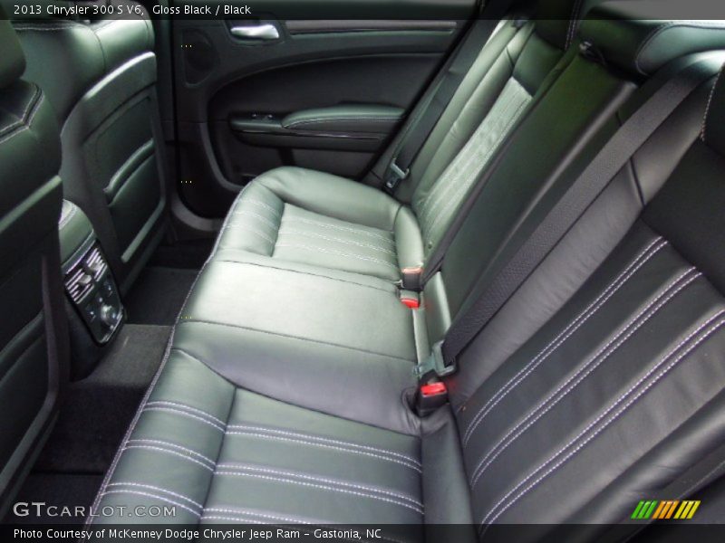 Rear Seat of 2013 300 S V6