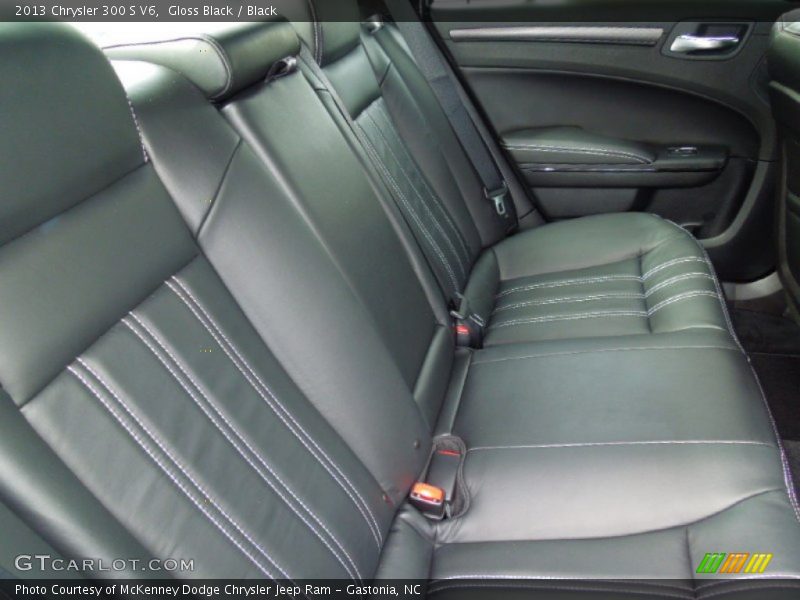 Rear Seat of 2013 300 S V6