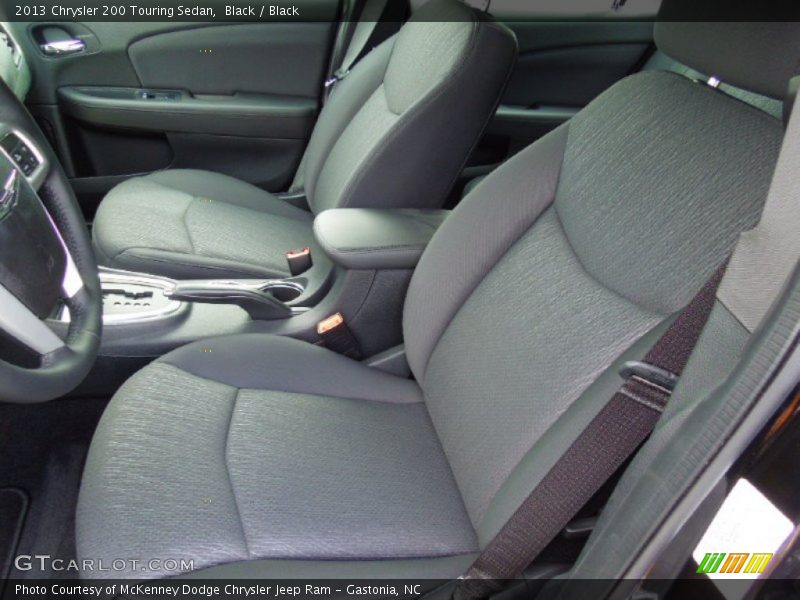 Black / Black 2013 Chrysler 200 Touring Sedan