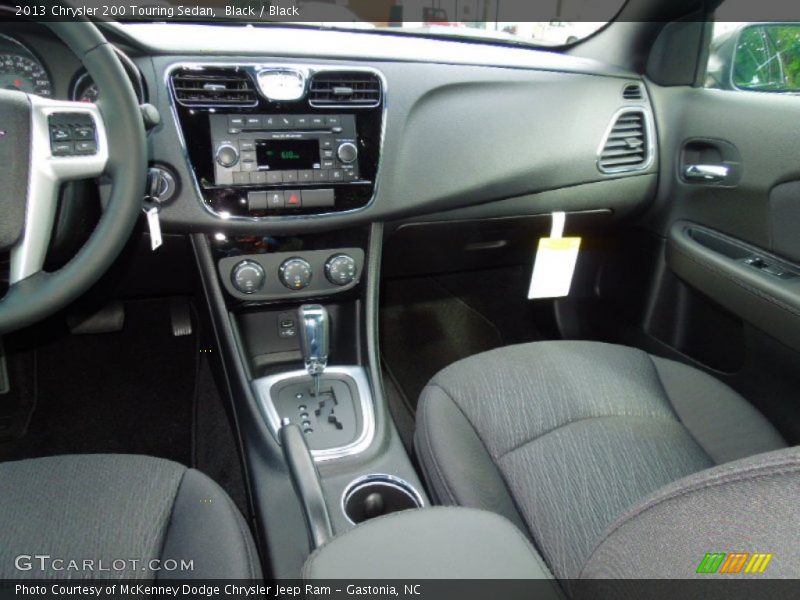 Black / Black 2013 Chrysler 200 Touring Sedan