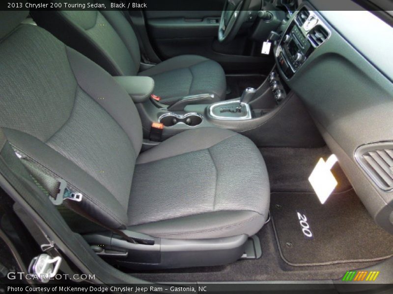 Black / Black 2013 Chrysler 200 Touring Sedan