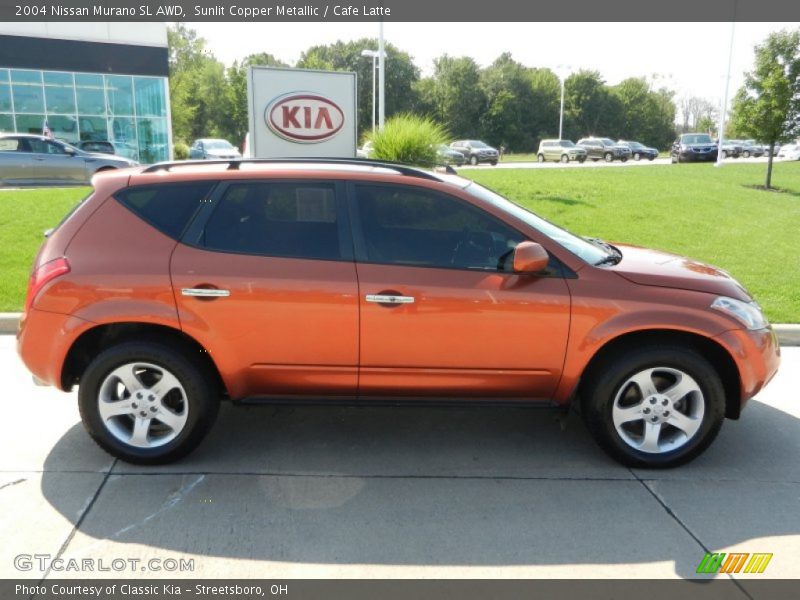 Sunlit Copper Metallic / Cafe Latte 2004 Nissan Murano SL AWD