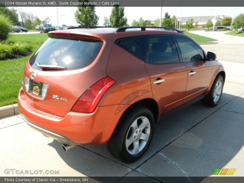 Sunlit Copper Metallic / Cafe Latte 2004 Nissan Murano SL AWD