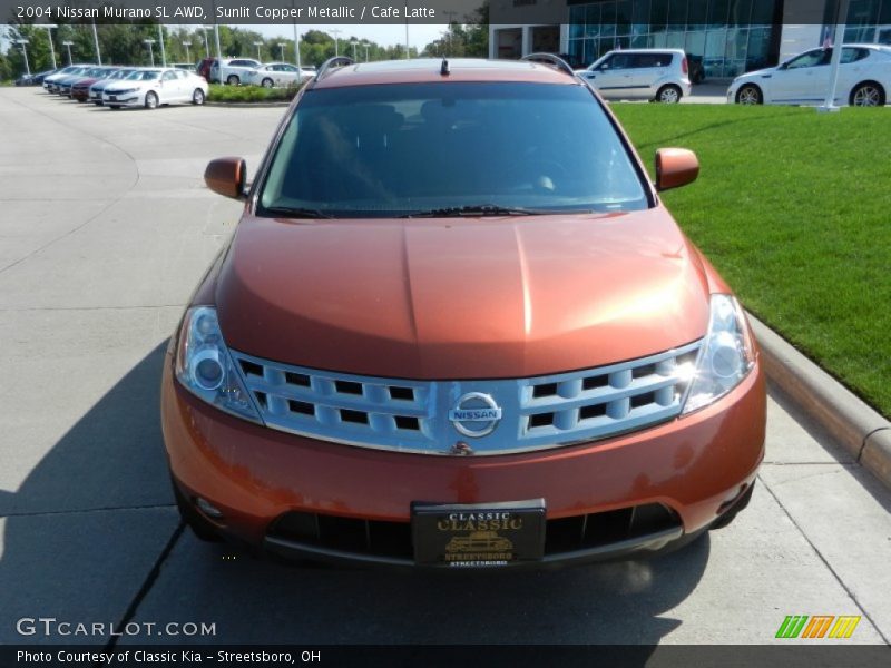 Sunlit Copper Metallic / Cafe Latte 2004 Nissan Murano SL AWD