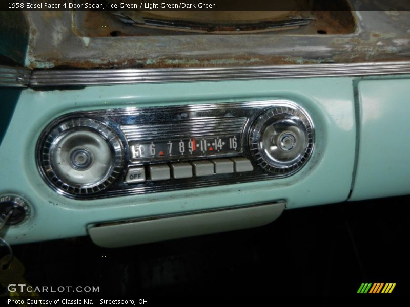 Audio System of 1958 Pacer 4 Door Sedan