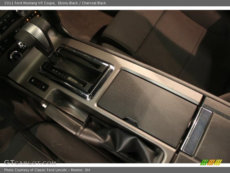 Ebony Black / Charcoal Black 2011 Ford Mustang V6 Coupe