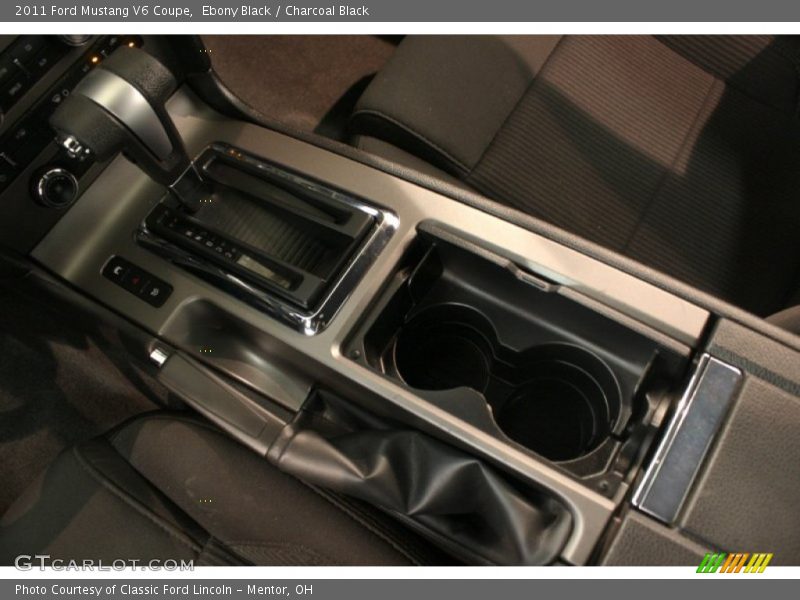Ebony Black / Charcoal Black 2011 Ford Mustang V6 Coupe
