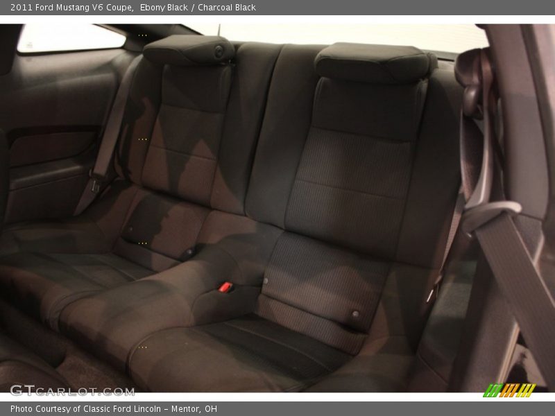 Ebony Black / Charcoal Black 2011 Ford Mustang V6 Coupe