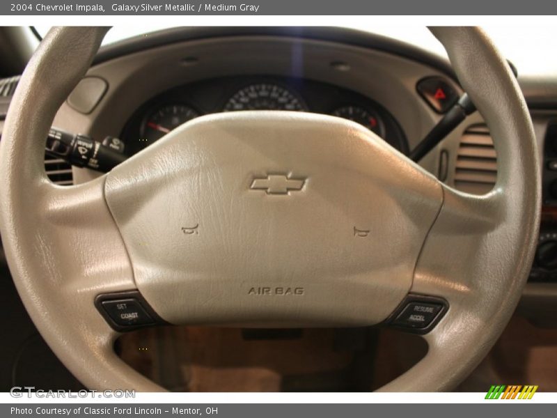 Galaxy Silver Metallic / Medium Gray 2004 Chevrolet Impala