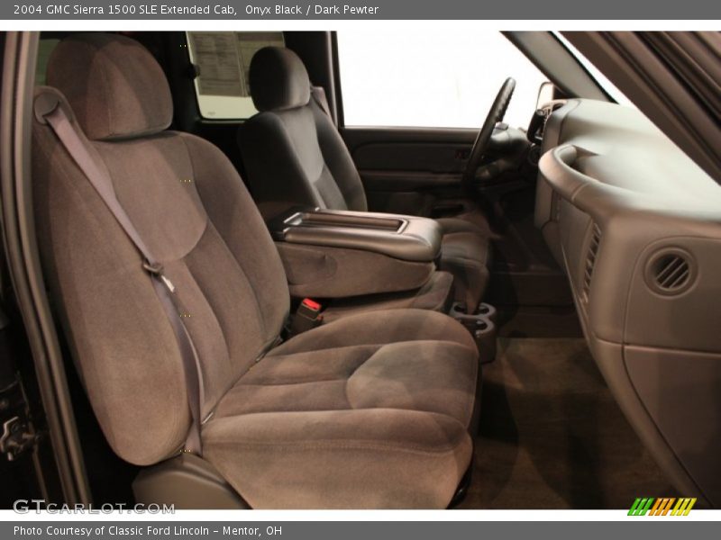 Onyx Black / Dark Pewter 2004 GMC Sierra 1500 SLE Extended Cab
