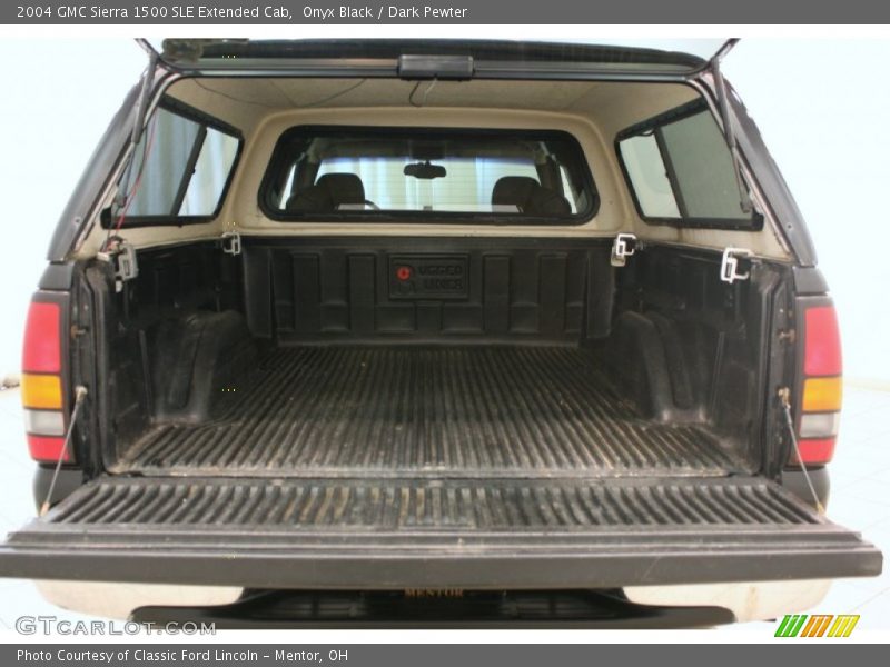 Onyx Black / Dark Pewter 2004 GMC Sierra 1500 SLE Extended Cab