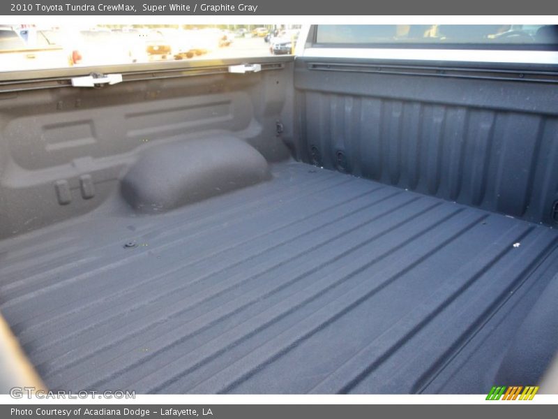 Super White / Graphite Gray 2010 Toyota Tundra CrewMax