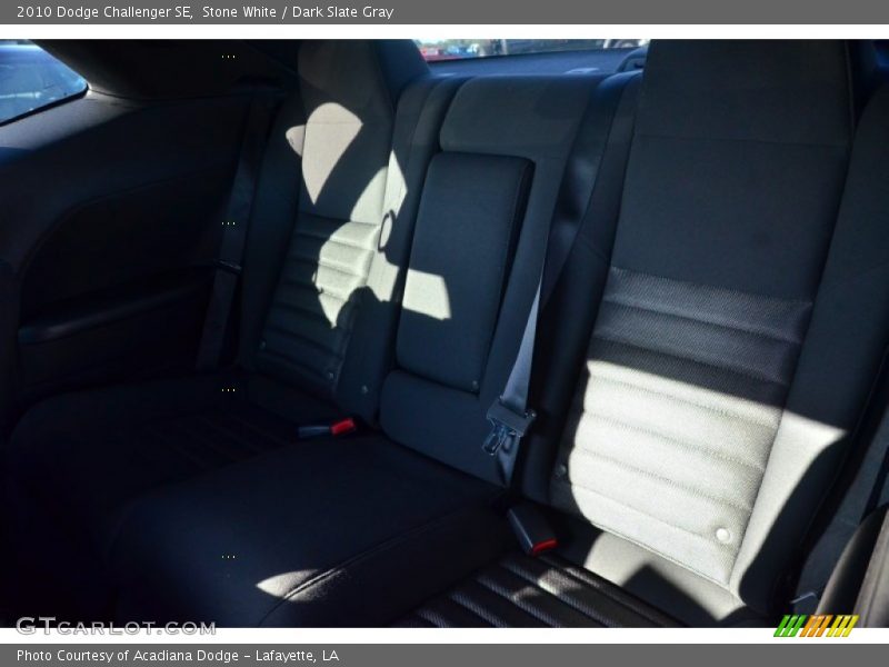 Stone White / Dark Slate Gray 2010 Dodge Challenger SE