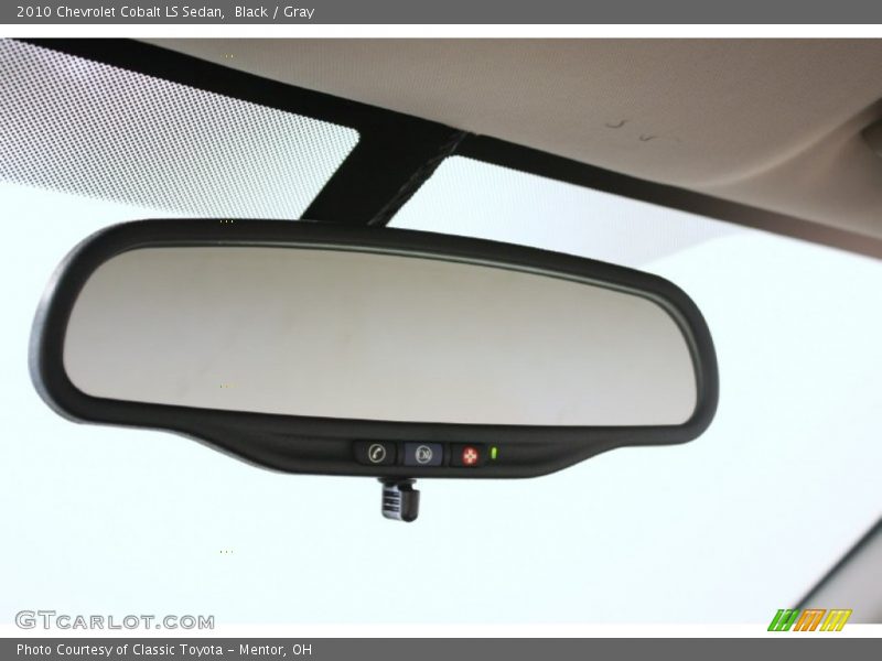 Black / Gray 2010 Chevrolet Cobalt LS Sedan