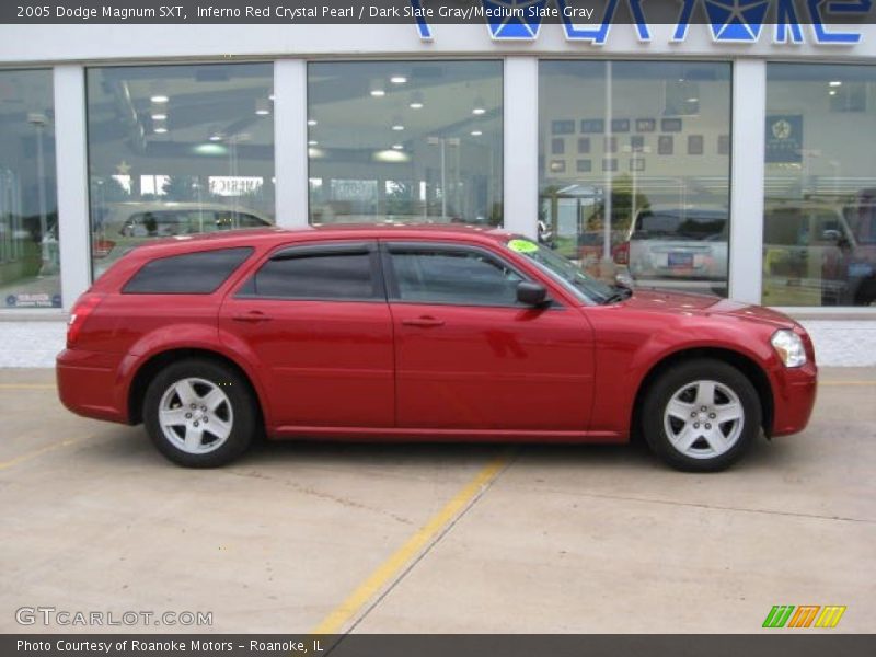 Inferno Red Crystal Pearl / Dark Slate Gray/Medium Slate Gray 2005 Dodge Magnum SXT