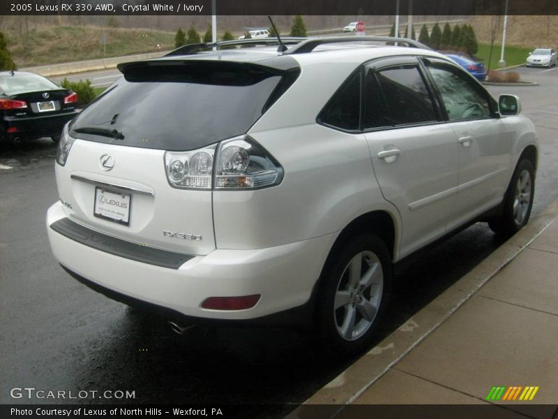 Crystal White / Ivory 2005 Lexus RX 330 AWD