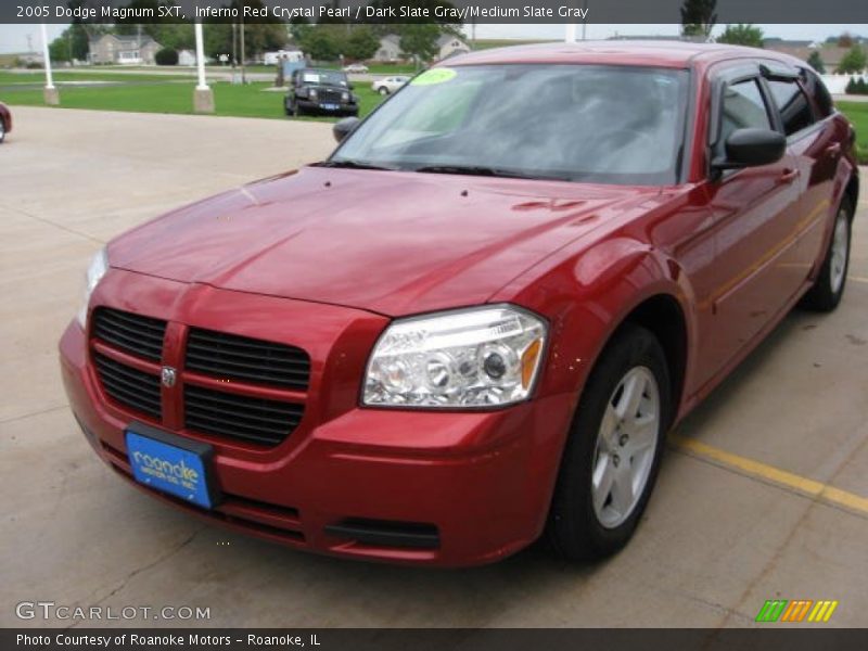 Inferno Red Crystal Pearl / Dark Slate Gray/Medium Slate Gray 2005 Dodge Magnum SXT