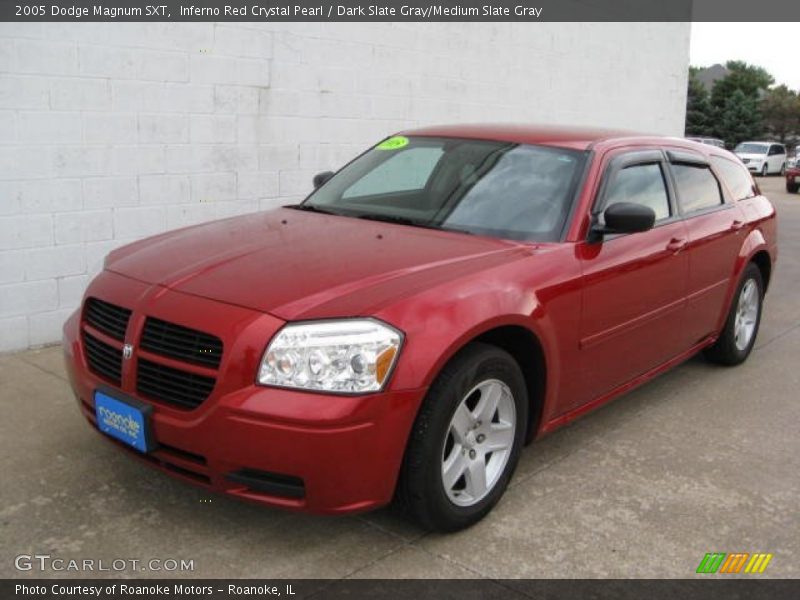 Inferno Red Crystal Pearl / Dark Slate Gray/Medium Slate Gray 2005 Dodge Magnum SXT