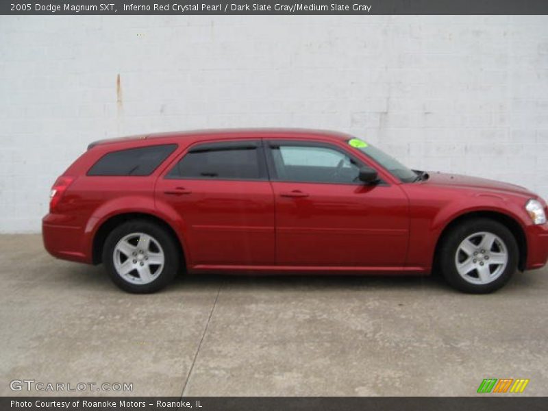 Inferno Red Crystal Pearl / Dark Slate Gray/Medium Slate Gray 2005 Dodge Magnum SXT