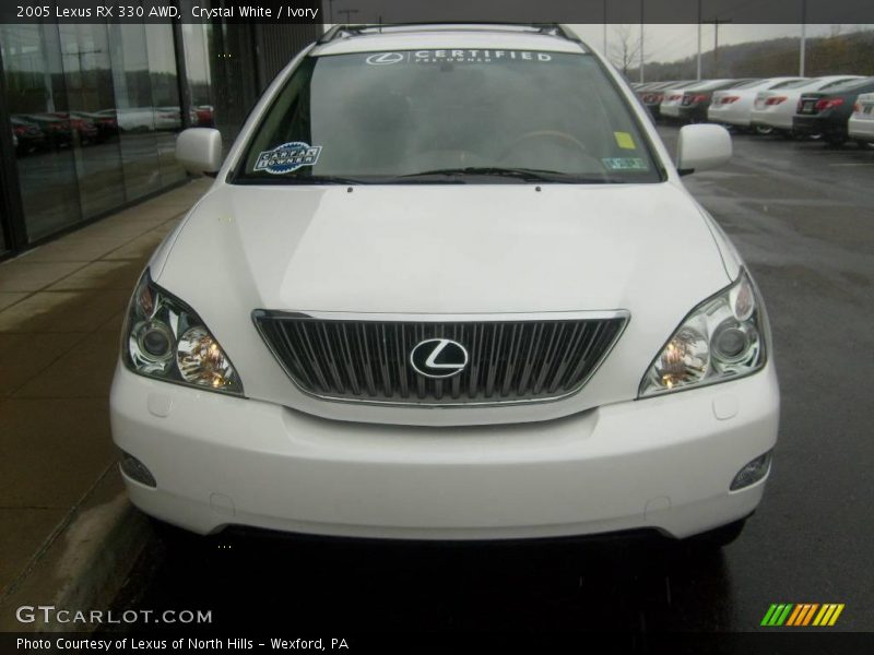 Crystal White / Ivory 2005 Lexus RX 330 AWD