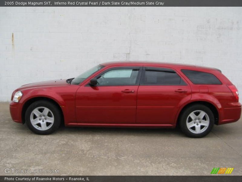 Inferno Red Crystal Pearl / Dark Slate Gray/Medium Slate Gray 2005 Dodge Magnum SXT