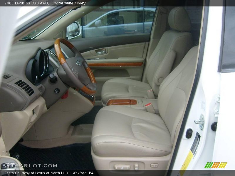 Crystal White / Ivory 2005 Lexus RX 330 AWD