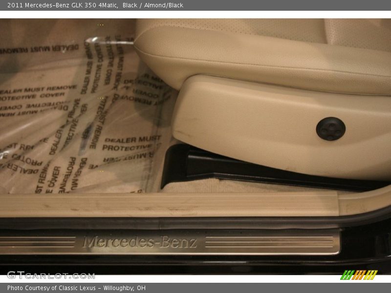 Black / Almond/Black 2011 Mercedes-Benz GLK 350 4Matic