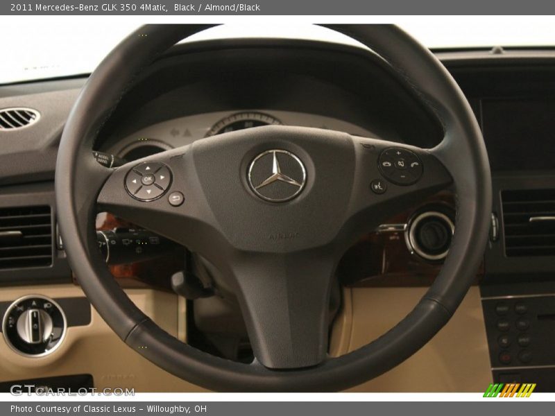 Black / Almond/Black 2011 Mercedes-Benz GLK 350 4Matic
