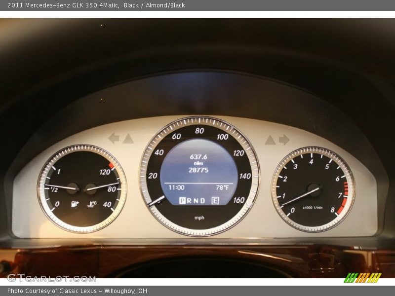 Black / Almond/Black 2011 Mercedes-Benz GLK 350 4Matic