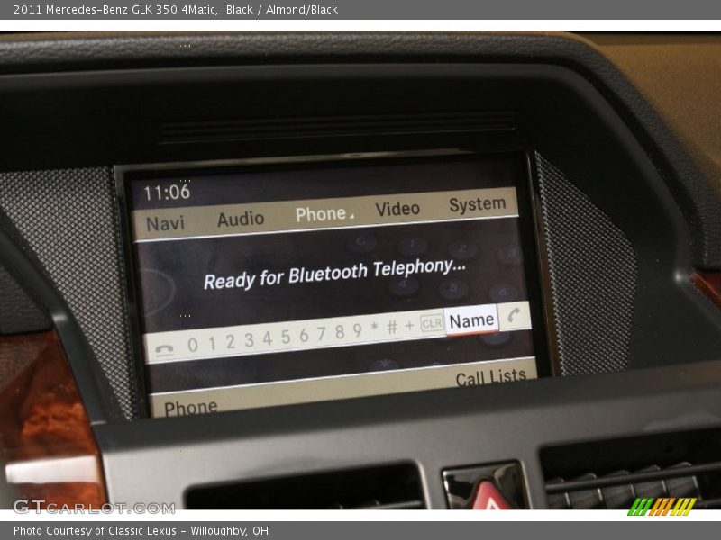 Black / Almond/Black 2011 Mercedes-Benz GLK 350 4Matic
