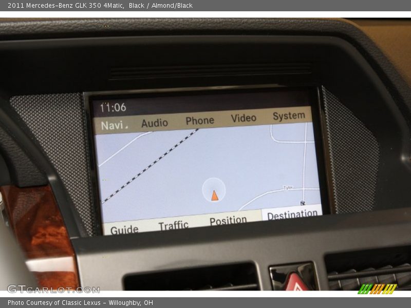 Black / Almond/Black 2011 Mercedes-Benz GLK 350 4Matic