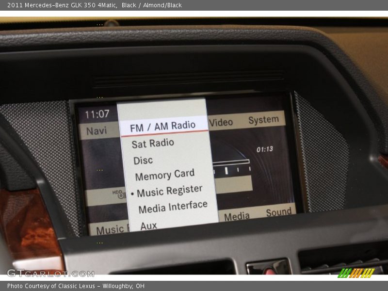 Black / Almond/Black 2011 Mercedes-Benz GLK 350 4Matic