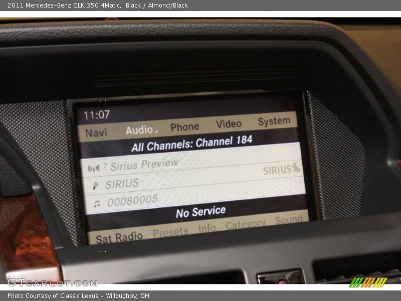 Black / Almond/Black 2011 Mercedes-Benz GLK 350 4Matic