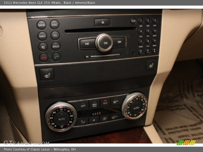 Black / Almond/Black 2011 Mercedes-Benz GLK 350 4Matic