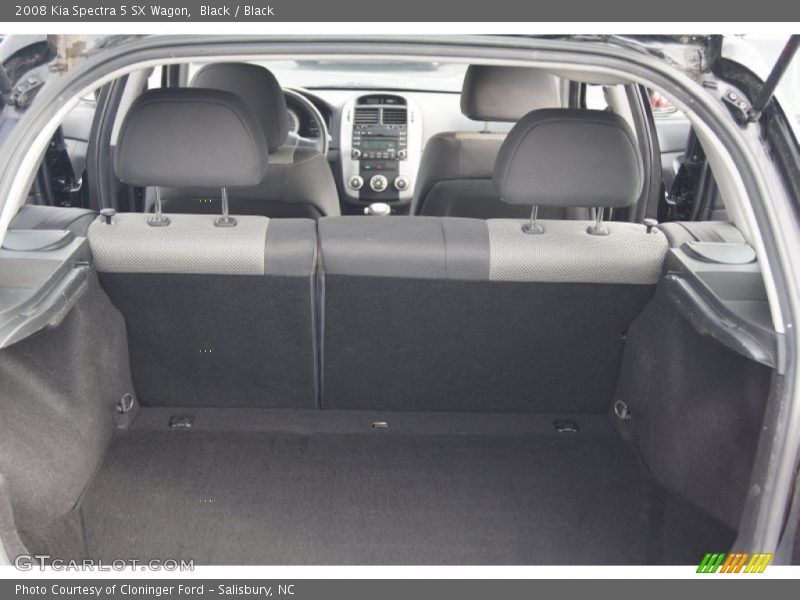 Black / Black 2008 Kia Spectra 5 SX Wagon
