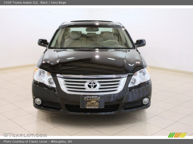 Black / Ivory Beige 2008 Toyota Avalon XLS