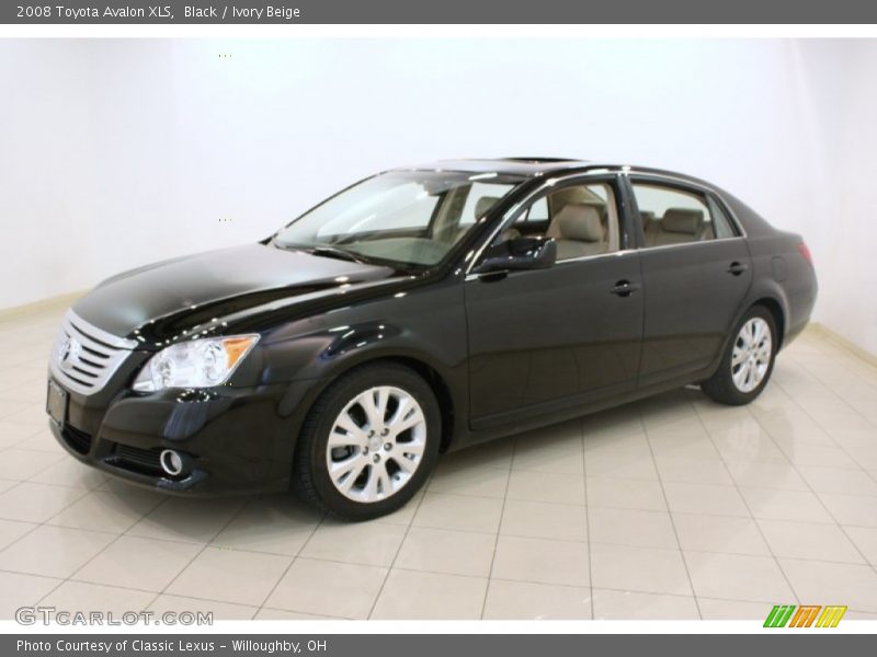 Black / Ivory Beige 2008 Toyota Avalon XLS