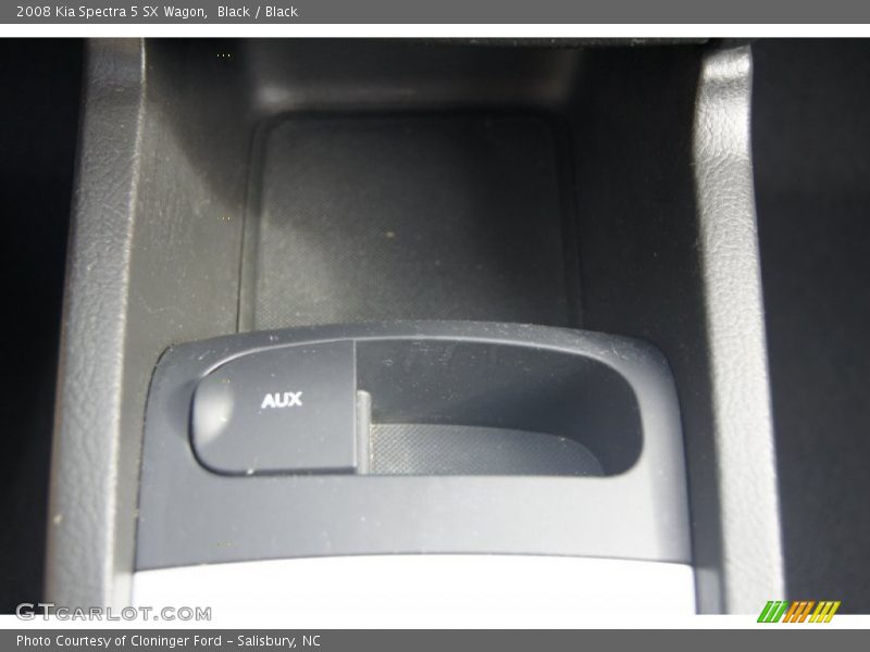 Black / Black 2008 Kia Spectra 5 SX Wagon