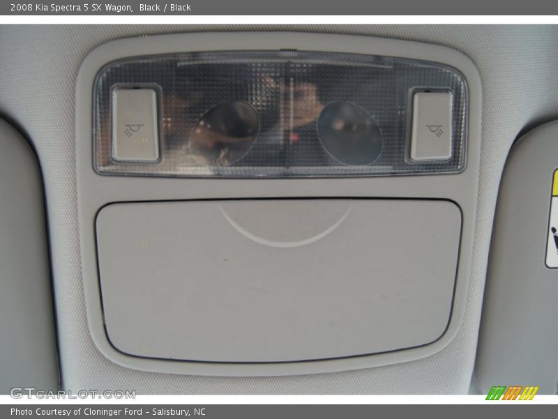 Black / Black 2008 Kia Spectra 5 SX Wagon