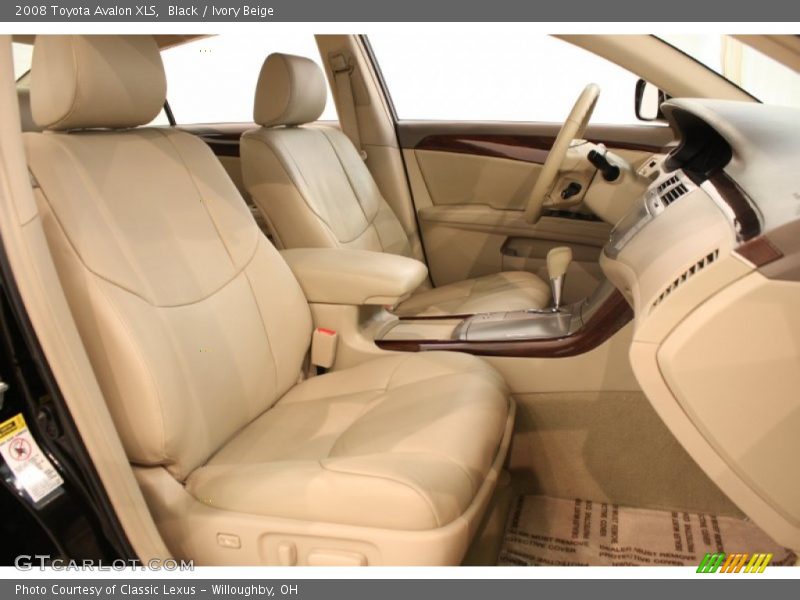 Black / Ivory Beige 2008 Toyota Avalon XLS