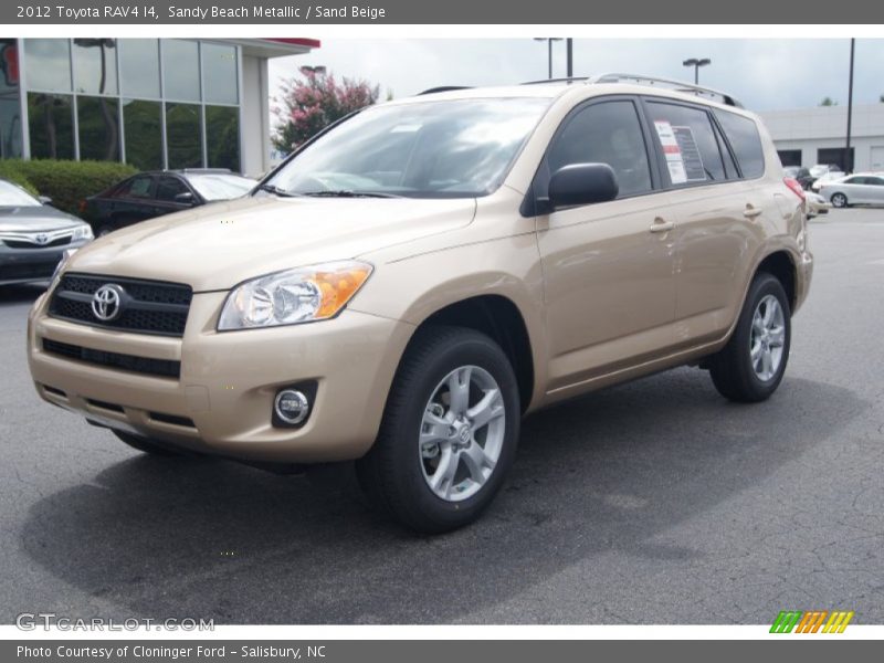 Sandy Beach Metallic / Sand Beige 2012 Toyota RAV4 I4