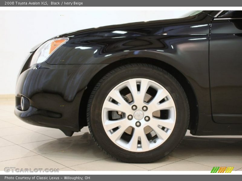 Black / Ivory Beige 2008 Toyota Avalon XLS