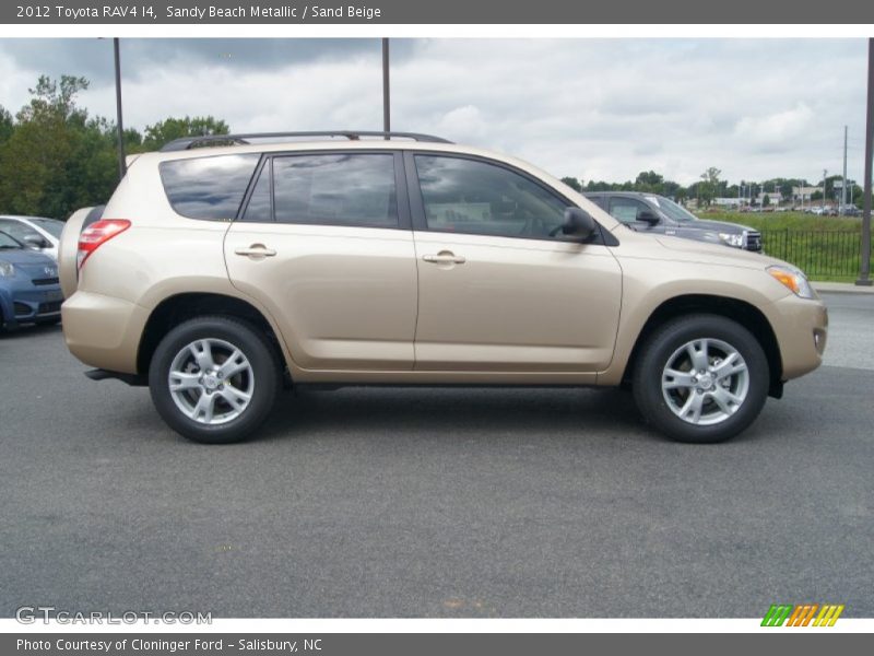 Sandy Beach Metallic / Sand Beige 2012 Toyota RAV4 I4