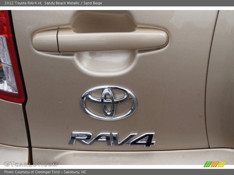 Sandy Beach Metallic / Sand Beige 2012 Toyota RAV4 I4