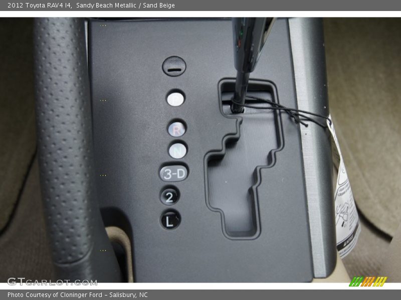 Sandy Beach Metallic / Sand Beige 2012 Toyota RAV4 I4