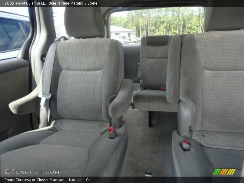 Blue Mirage Metallic / Stone 2009 Toyota Sienna LE