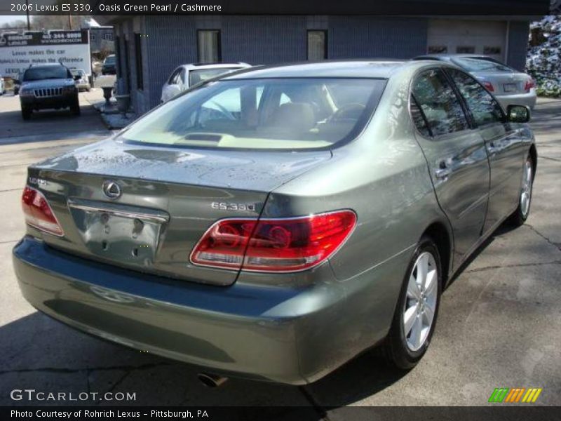 Oasis Green Pearl / Cashmere 2006 Lexus ES 330