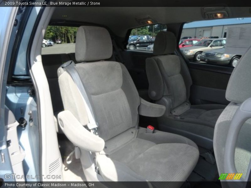 Blue Mirage Metallic / Stone 2009 Toyota Sienna LE